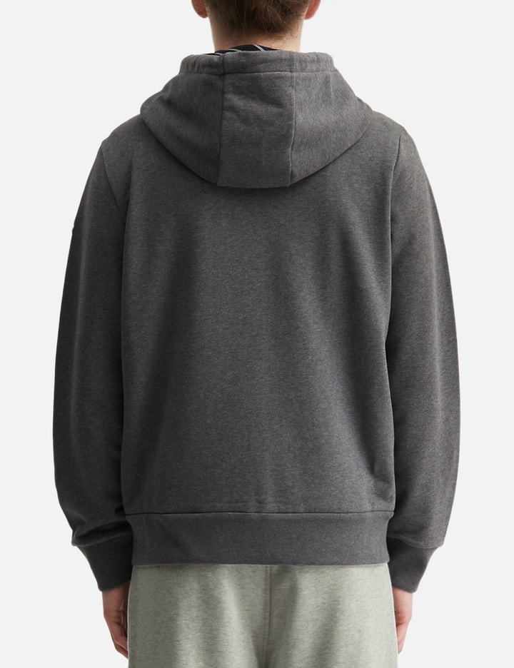 Monogram Cotton Zip-Up Hoodie view 4