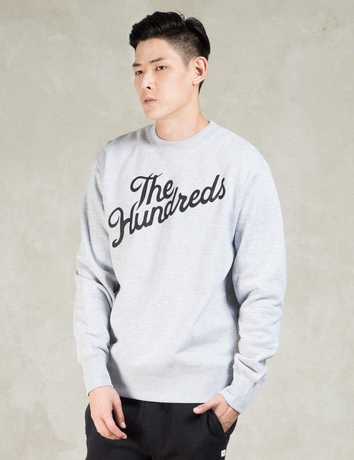 Grey Forever Slant Crewneck Placeholder Image