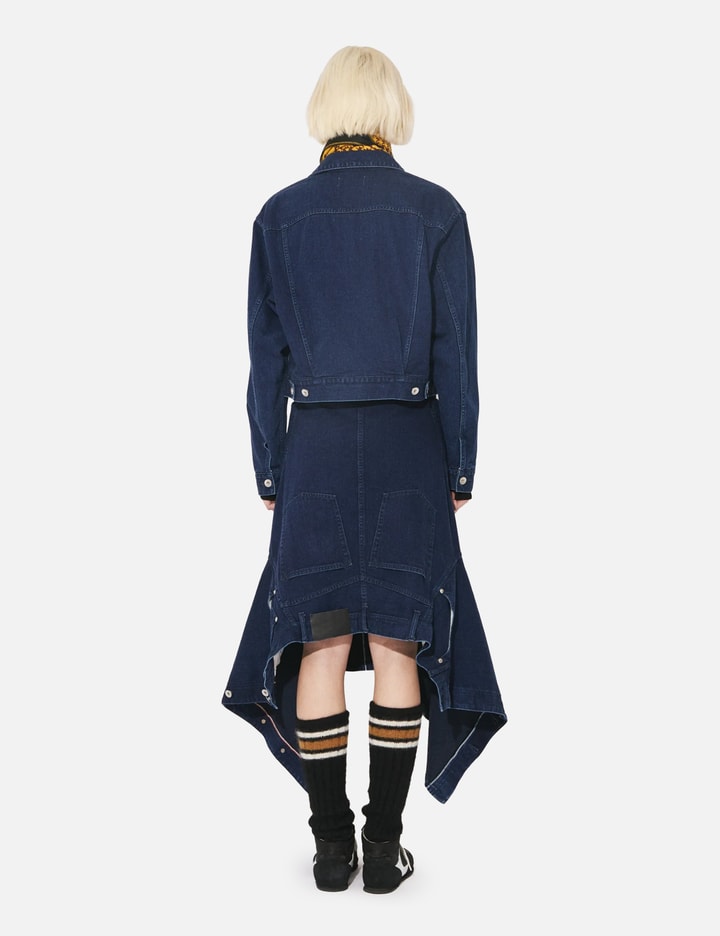 Beautiful People Double-End Left Hand Twill Denim Skirt