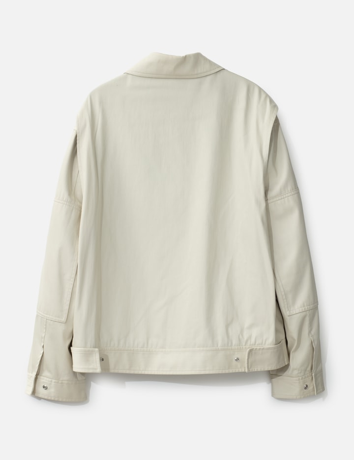 Oblique Jacquard Trim Jacket