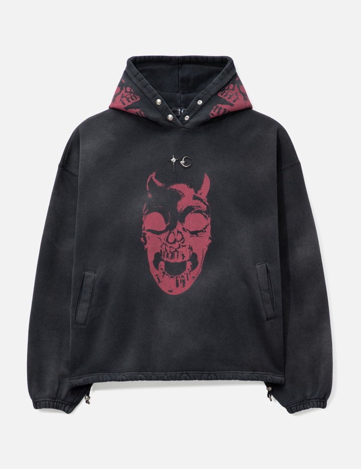 THUG CLUB Riding Skull Hoodie