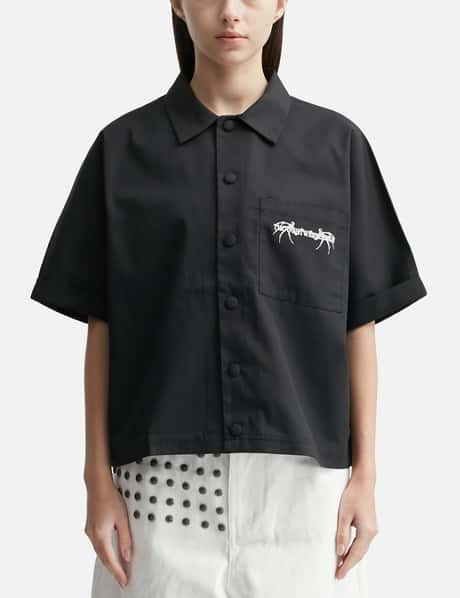 "Cassian" Embroidered Work Shirt view 5
