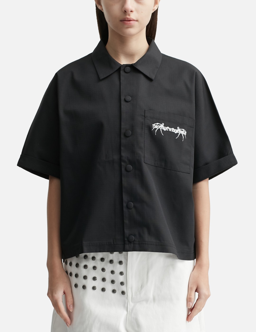 "Cassian" Embroidered Work Shirt view 13