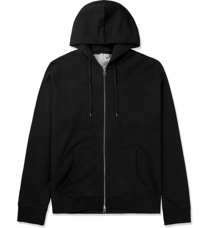 Black Zip Front Hoodie Placeholder Image