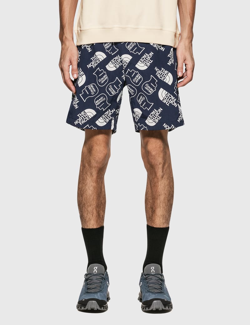 north face brain dead shorts