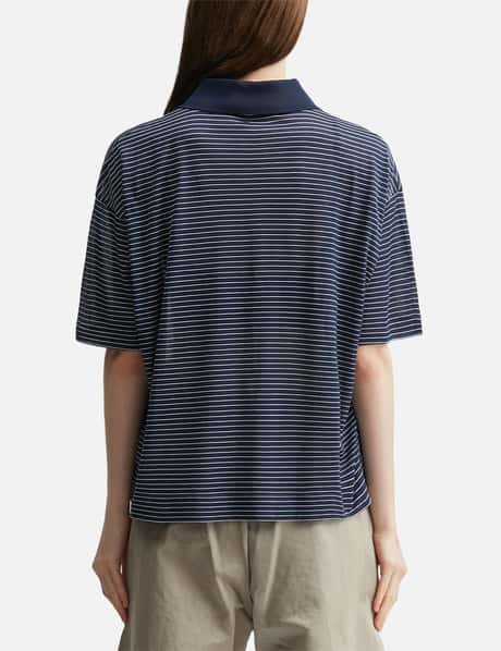 Cotton Striped Ami De Coeur Polo view 12