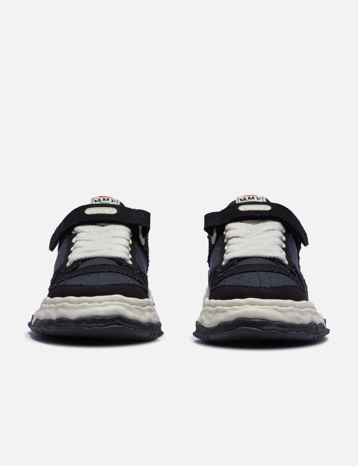 Miharayasuhiro Keith Og Sole Canvas Low-top Sneaker In Black