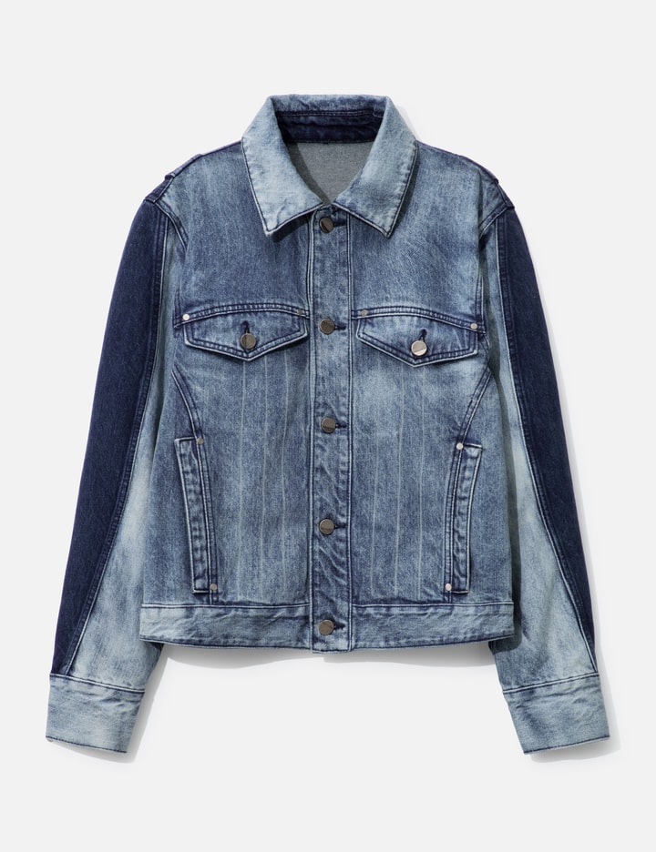 Mix Panel Denim Jacket Placeholder Image