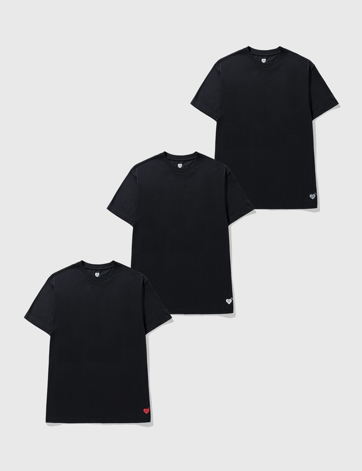 Human Made 3 Pack T-shirt In Black