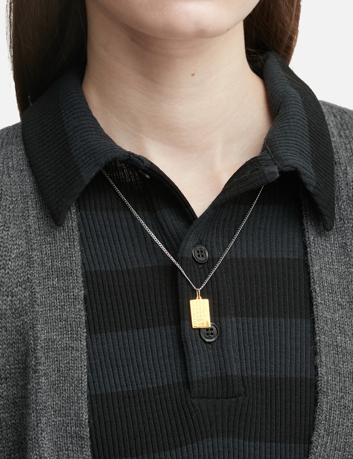 Maison Margiela Numeric Diamond Pendant Necklace