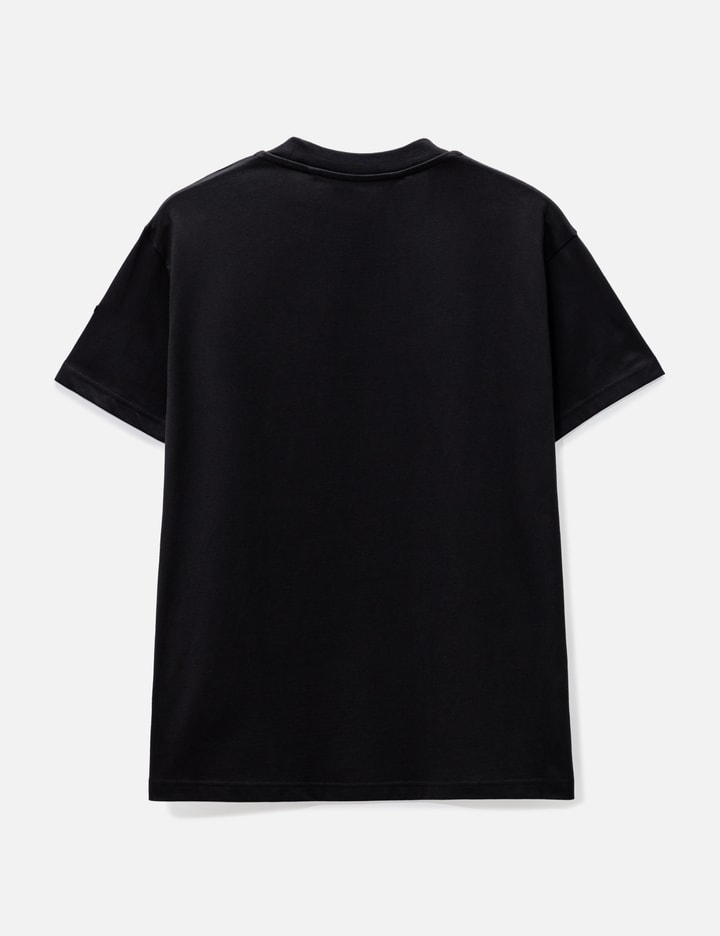 Shop Moncler Short Sleeve T-shirt In Black