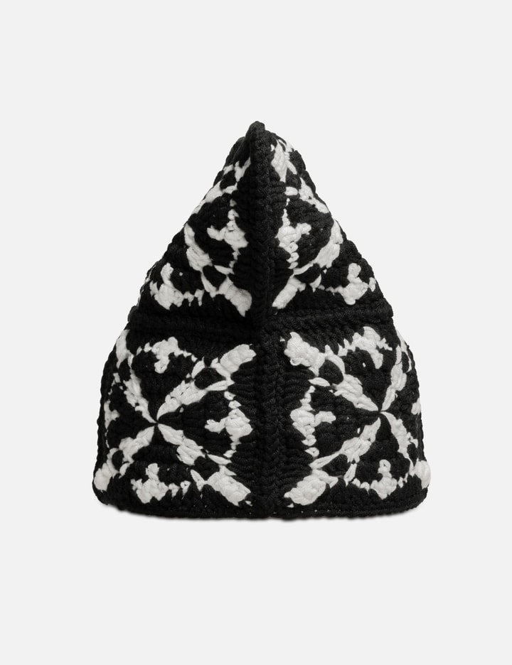 Arkyve White Seal Crochet Cat Hat