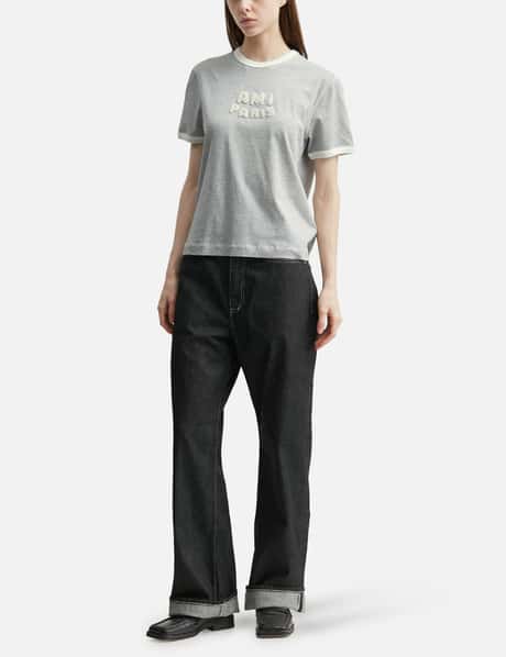 Cotton Ami Paris Knitted Patch T-Shirt view 14