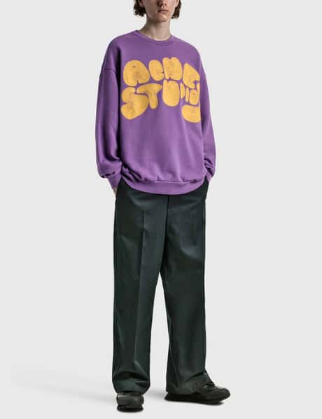 Acne Studios - バブルロゴ クルーネックセーター | HBX - ハイプ 