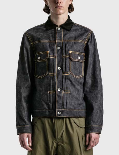 Sacai - BEYONDEXX デニム ブルゾンジャケット | HBX 