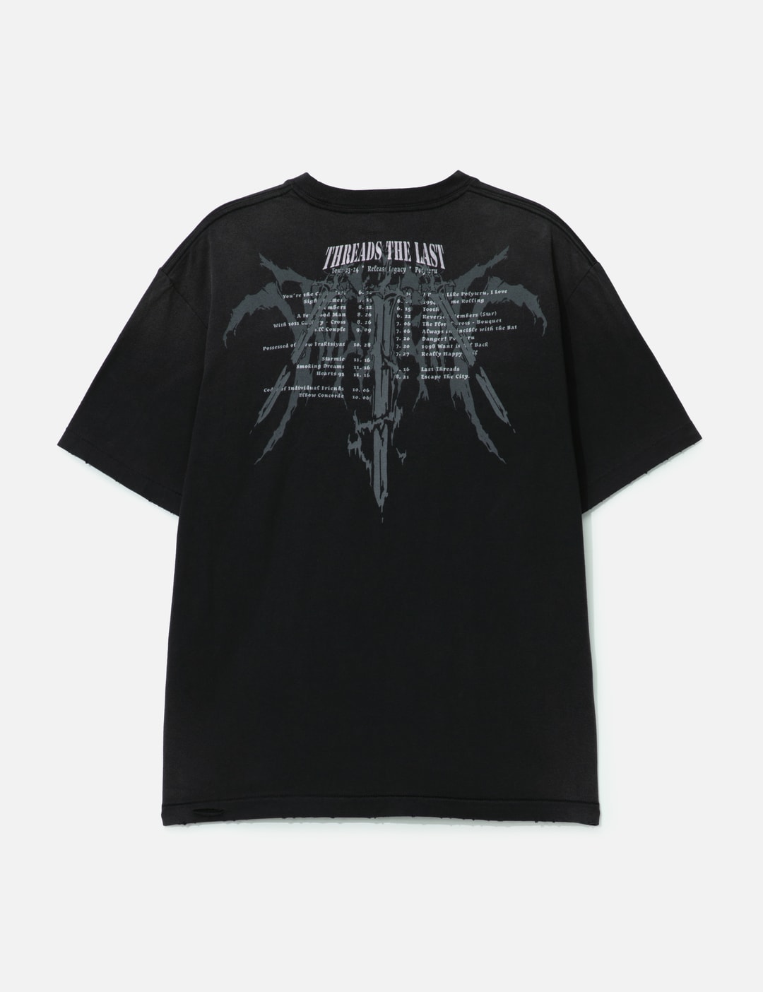 1/2 Graphic T-Shirt 'Metal Logo' Damaged view 10