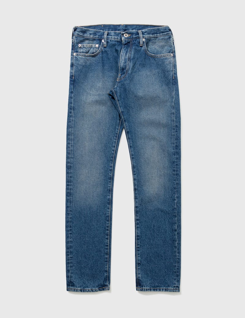 Off-White - Stripe Wash Denim Jeans 