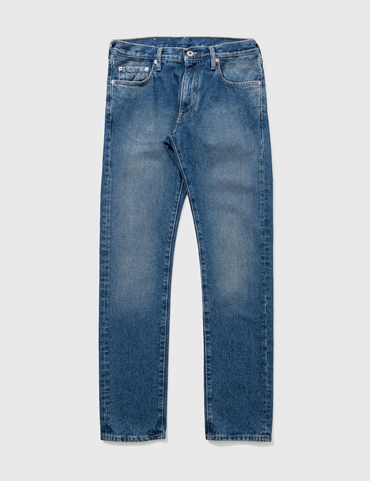 Stripe Wash Denim Jeans Placeholder Image