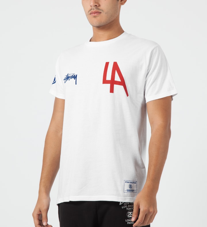 White/Red LA 80 T-Shirt Placeholder Image
