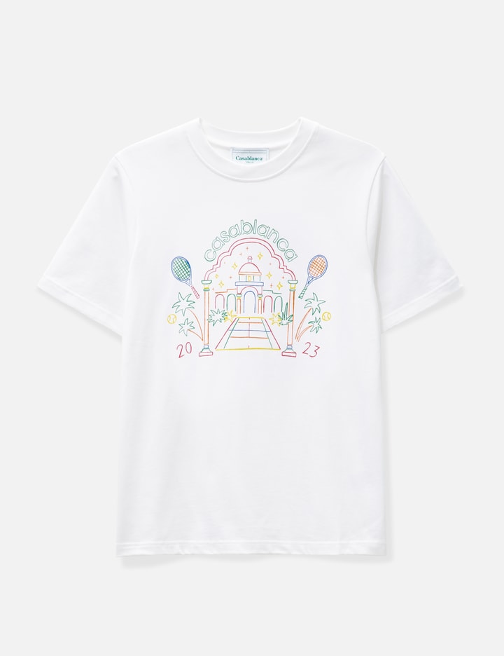 Rainbow Crayon Temple T-Shirt Placeholder Image