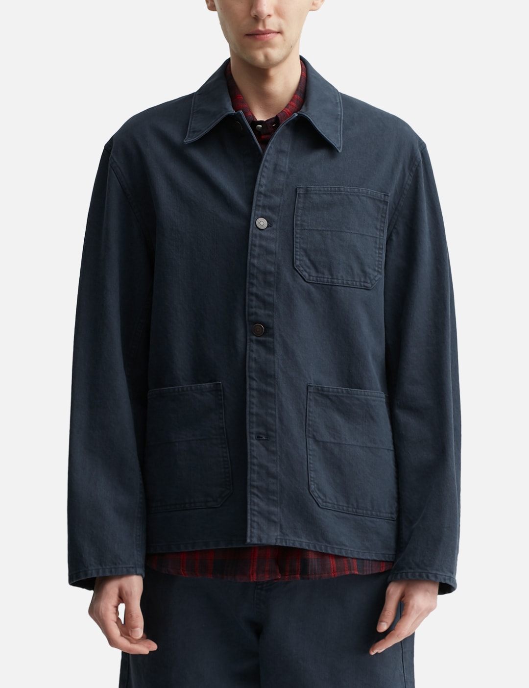 Garment Washed Cotton Twill Utility Jacket view 11