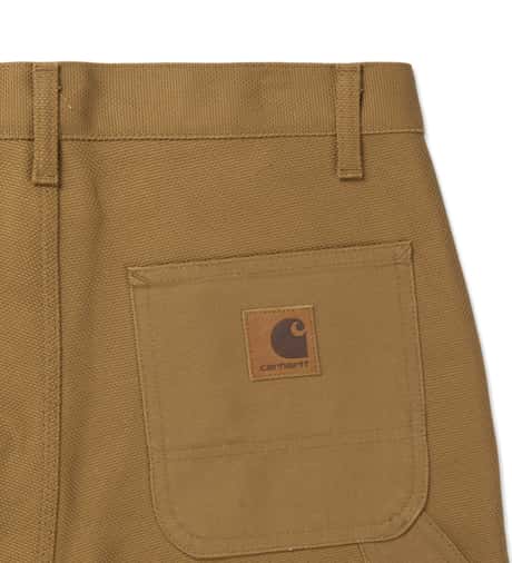 Carhartt Work in Progress Brown Double Knee Jeans - Hamilton Brown