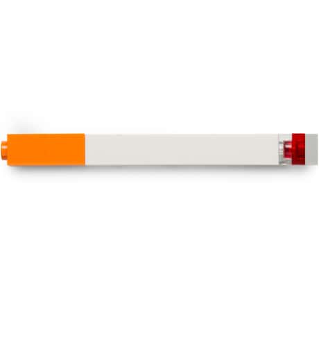 Dee & Ricky - White Cigarette Brooch