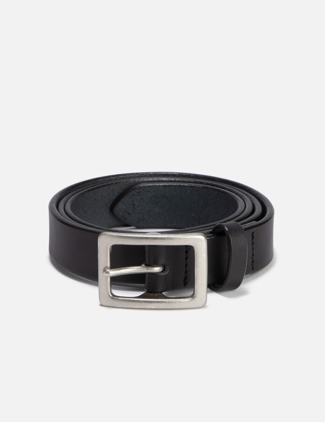 NEIGHBORHOOD - Leather Narrow Belt | HBX - Globally Curated 