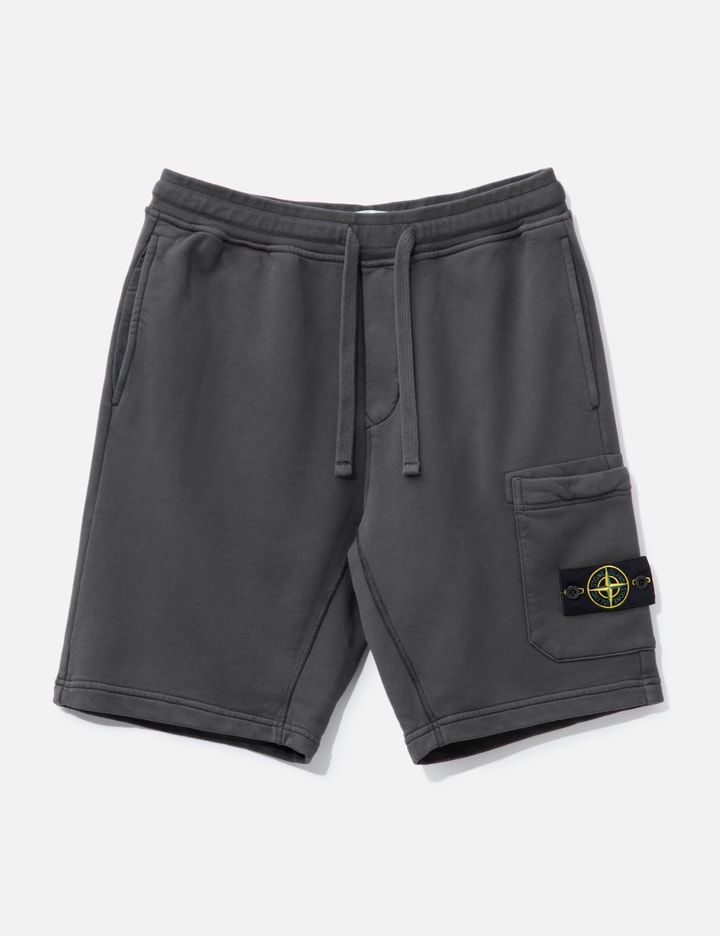 6200012 Organic Cotton Fleece Cargo Bermuda Shorts Placeholder Image