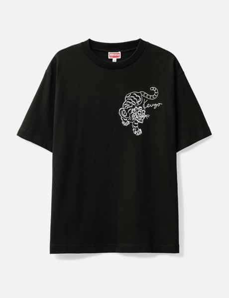 Kenzo 'Kenzo Star Tiger' Oversized Embroidered T-shirt