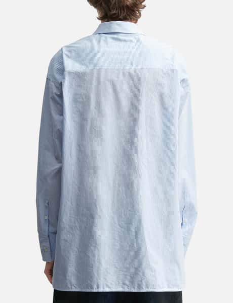Striped Poplin Shirt view 12
