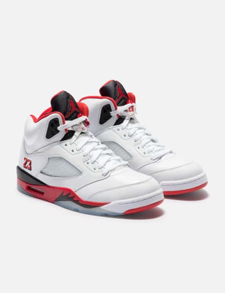 Air Jordan 5 Fire Red "Black Tongue" view 11