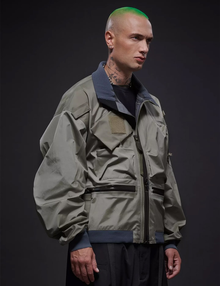 Shop Acronym 3l Gore-tex Interops Jacket In Green