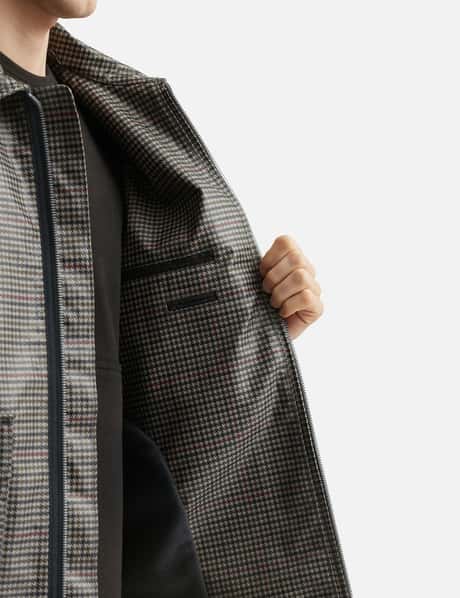 Reimagined Coated Houndstooth Check Jacket view 18