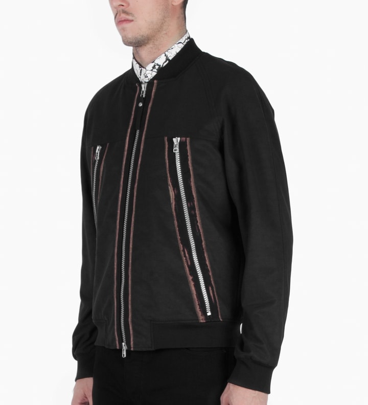 Zack Red Bomber Jacket