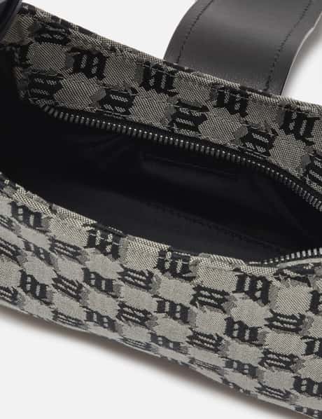 Jacquard Monogram Shoulder Bag Mini