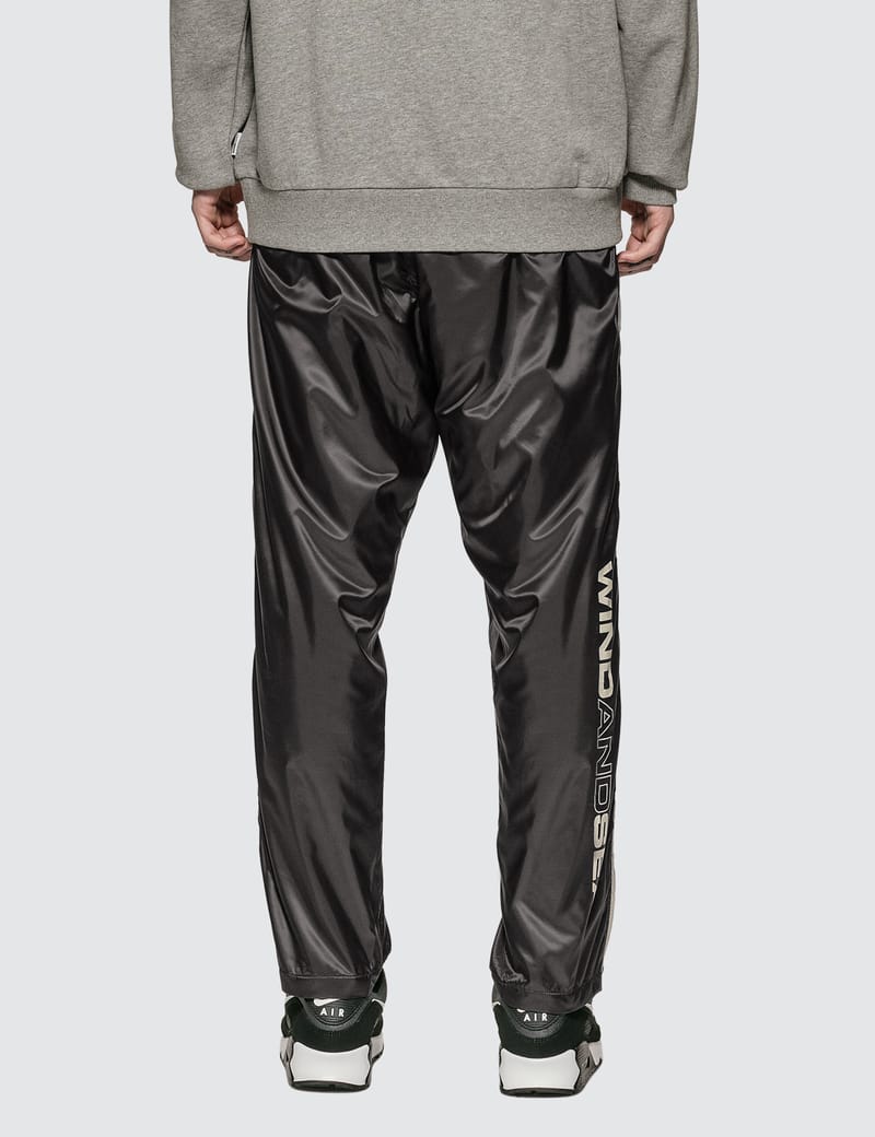 WIND AND SEA Nylon Track Tech Pants グレーL メンズ