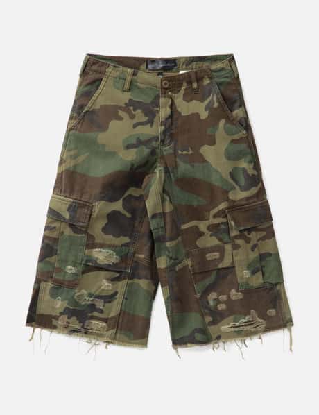 バスケットケース Tracker Camo Shorts