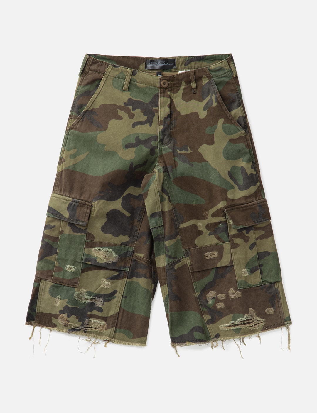 Camo shorts kingmasa Shop Guerilla Camo Baggy Shorts Clothing