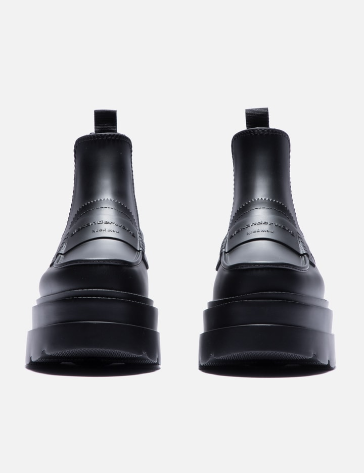 Alexander Wang Carter Platform Rain Boots In Black