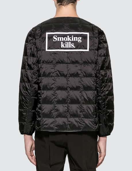 FR2 - #FR2 × TAION Crew Neck Button Down Jacket | HBX