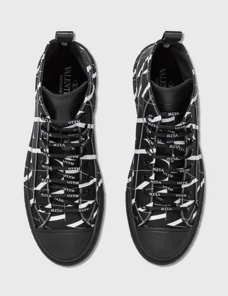 Valentino - Valentino Garavani VLTN Times Giggies High-Top  display picture 1