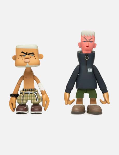 MICHAEL LAU Crazysmiles Square Gardener 6" Vinyl Figure Set