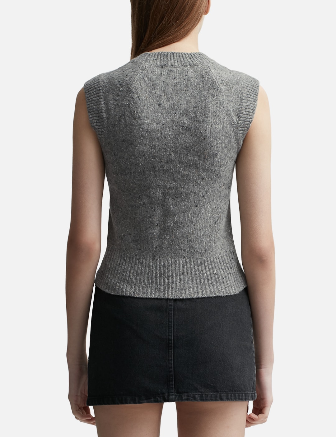 Embroidery Sleeveless Sweater view 10