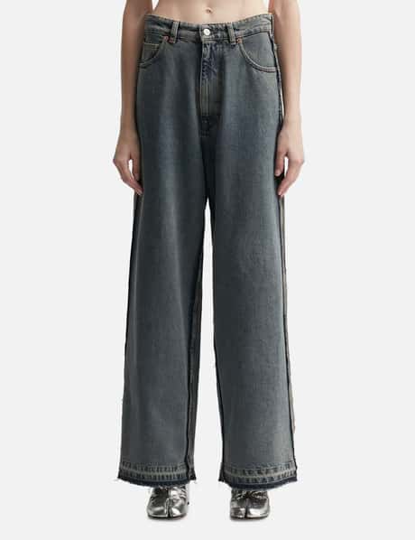 エムエムシックス メゾン マルジェラ Wide-leg Jeans