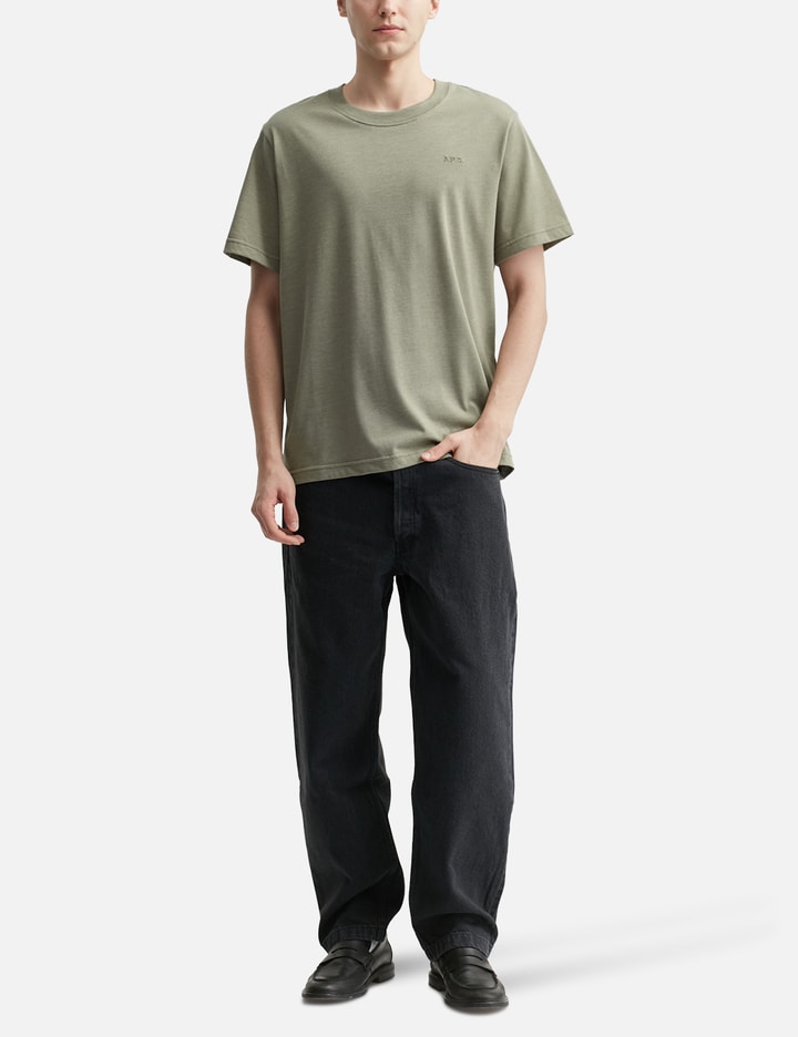 Apc Standard Brode T-shirt In Green