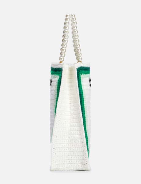 Casablanca COTTON MINI CROCHET BAG HBX