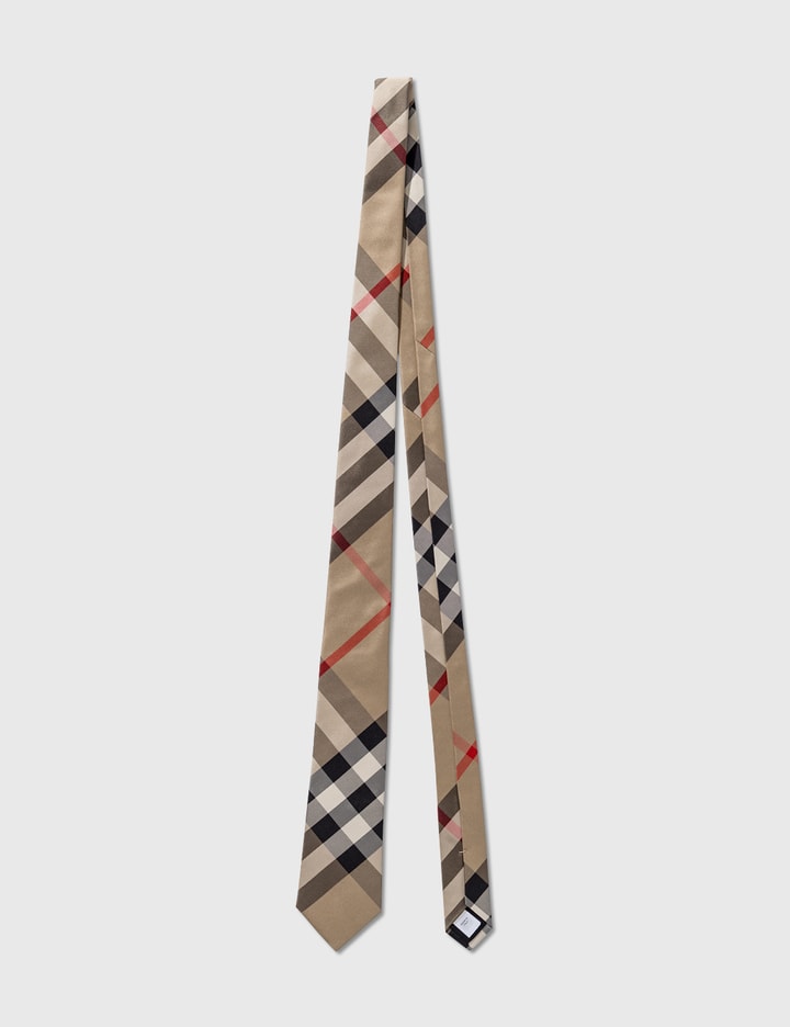 Classic Cut Check Silk Tie Placeholder Image