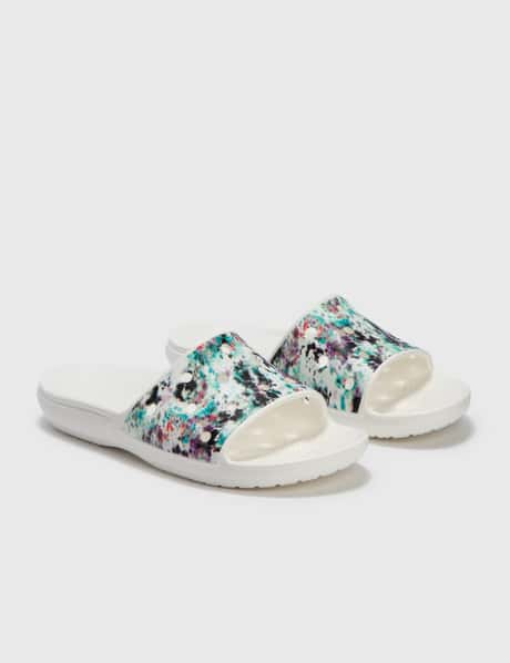 Mania Slide Crocs Womens Tie Dye Slides Crocs Tie Dye Mania Slide