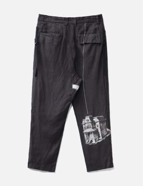 UC1E4501-1 WOOL LINEN PANTS view 8